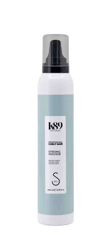 K89 Professional Curly Hair stipras fiksācijas putas lokām 200 ml